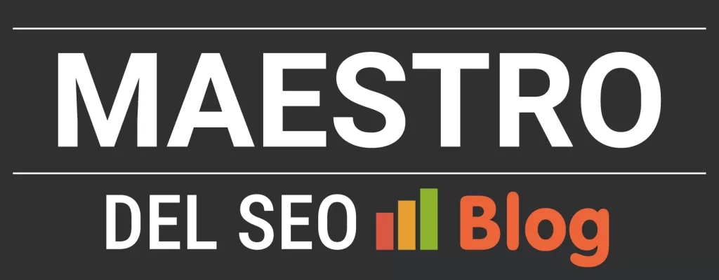 Logo Maestro del SEO BLOG Negativo